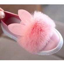 Load image into Gallery viewer, Bunny pompom sneaker for baby girl